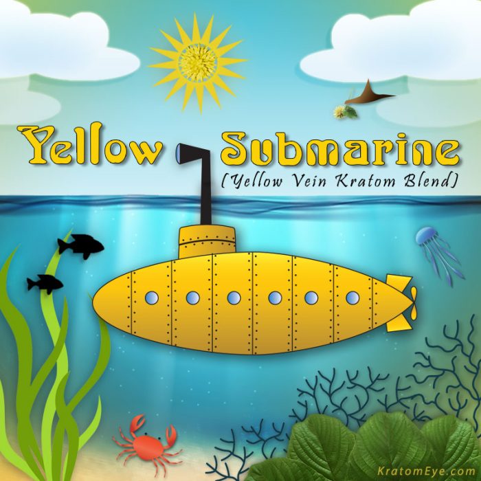 YELLOW SUBMARINE: YELLOW VEIN KRATOM BLEND